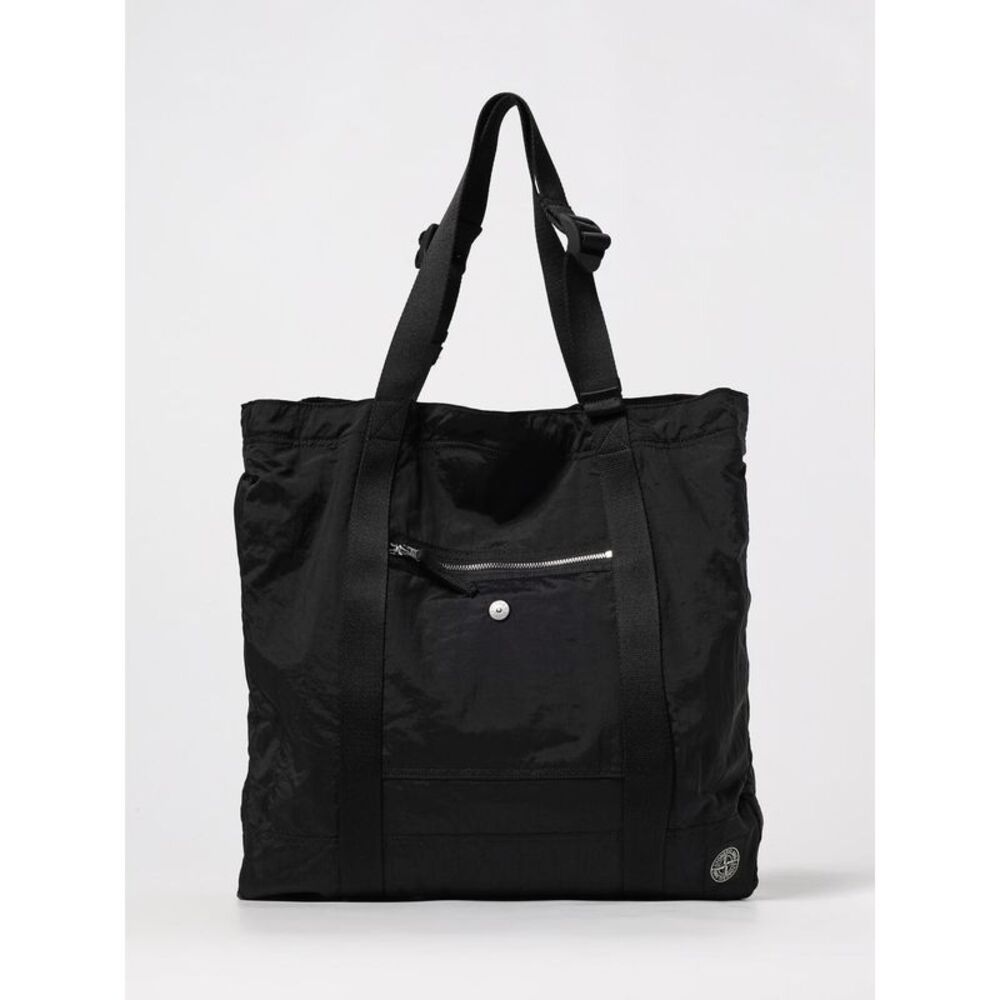 Stone Island Shoulder Bag Men Black